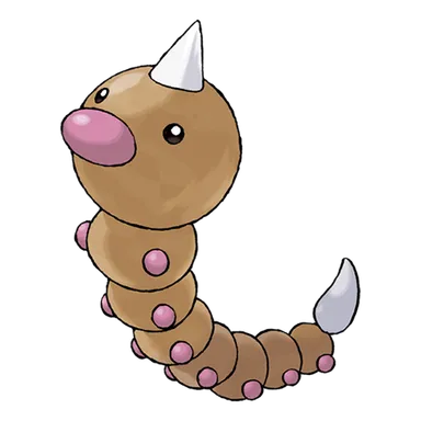 official artwork of weedle